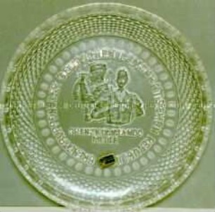 Wandteller der Grenztruppen der DDR