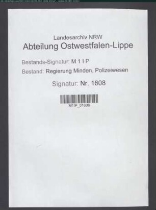 Vorkehrungen für den Fall einer feindlichen Invasion, Besonderes
