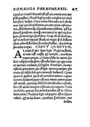 Capvt Qvartvm.