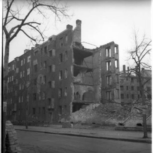 Negativ: Gelände, Wartburgstraße 29 a, 1950