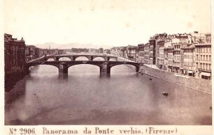 Panorame der Ponte Vechio, Florenz