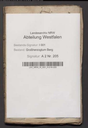 Abnahme der KIrchenrechnungen der katholischen Gemeinde zu Herzebrock