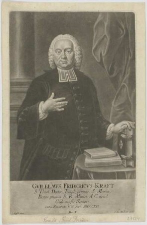 Bildnis des Gvilelmvs Fridericvs Kraft