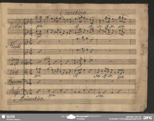 Cavatina: "Dentro il sangue oh mia carina"