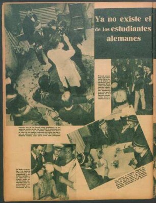 Ya no existe el bautismo de sangre de los estudiantes alemanes [Fotografías]