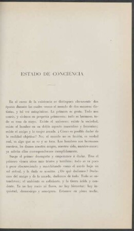 Estado de conciencia
