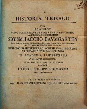 Historia Trisagii