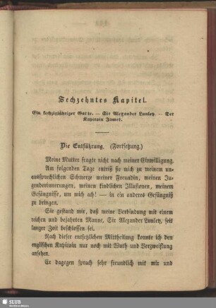 Sechzehntes Kapitel
