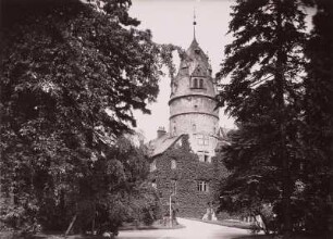 Detmold, Residenzschloss : Detmold. Fürstliches Residenzschloss Detmold. Rundturm