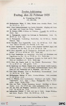 Freitag, den 22. Februar 1935 (Nr. 439-909)