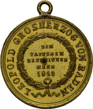 Militärische Gedächtnismedaille, sog. "Brudermordmedaille", en miniature