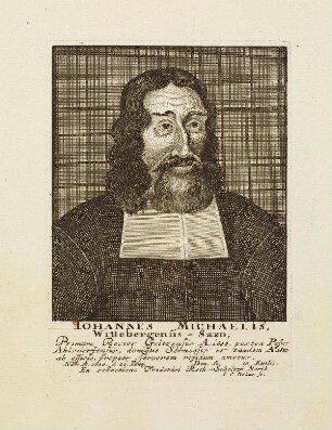 Bildnis von Johann Michael (1638- nach 1704)