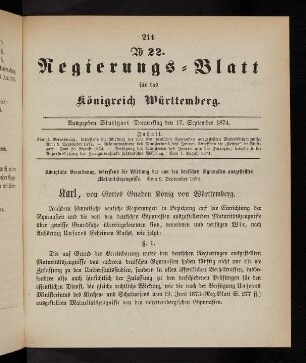 211-214, Nr. 22, 17. September 1874