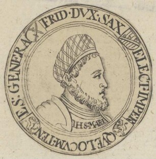 Bildnis des Fridericus, Herzog zu Sachsen
