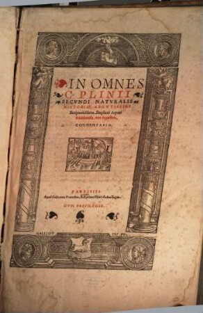 Stephani Aequaei In omnes C. Plinii Secundi naturalis historiae libros ... commentaria