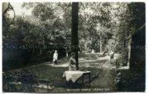 Garten im deutschen Hospiz in Lüttich