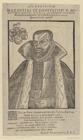 Bildnis des Matthias Colerus