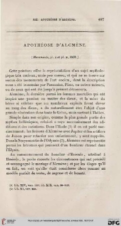 1: Apothéose d'Alcmène