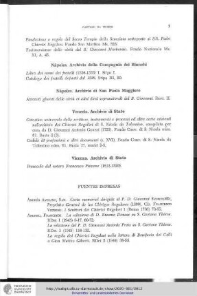 Fuentes impresas