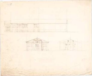 Voit, August von; Fassade - Ansichten, Teilansicht