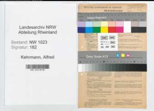 Entnazifizierung Alfred Kehrmann , geb. 13.07.1909 (Bankkaufmann)