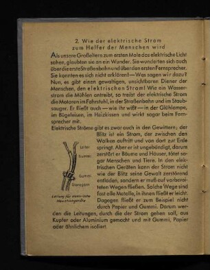 2. Wie der elektrische Strom zum Helfer der Menschen wird