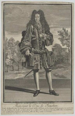 Bildnis des Louis de Bourbon Condé
