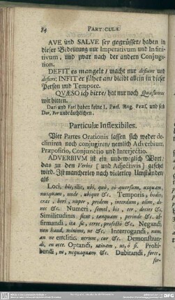 Particulae Inflexibilis