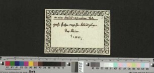 3. Billet
