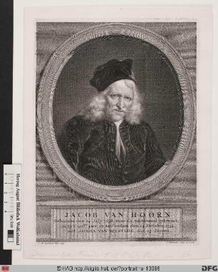 Bildnis Jacob van Hoorn