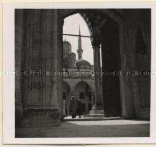 Istanbul, Blaue Moschee, Große Orientreise der Hapag, 05.04.1939