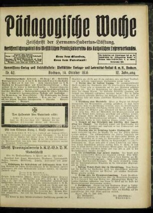Westf. Provinzialverein d. K. L.-V. d. D. R. : Niederschrift über die Vorstandssitzung in Werl am 15. Juli 1916