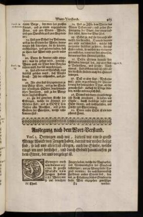 361-373, Auslegung nach dem Wort-Verstand