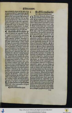 Liber secundus ethicorum.