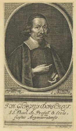 Bildnis des Joh. Georgius Dorscheus