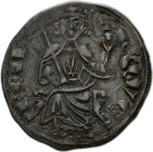 Grosso des Königs Hugo IV. von Zypern, 1324-1359