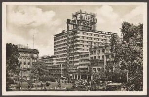 Ansichtskarte Europahaus am Anhalter Bahnhof, Stresemannstraße