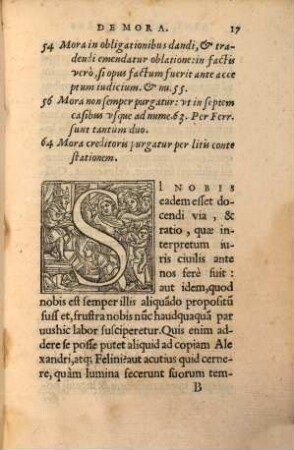 Libellus singularis de Mora et Leg. de eo quod interest Codice interpretatio