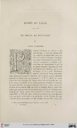 2. Pér. 6.1872: Le musée de peinture, [2] : Musée de Lille
