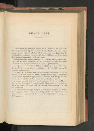 La situation du commerce en 1906.