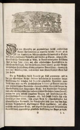 1-12, §§. 1.-20. Zum Ersten.
