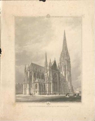 "Die S Nicolai Kirche in Hamburg"
