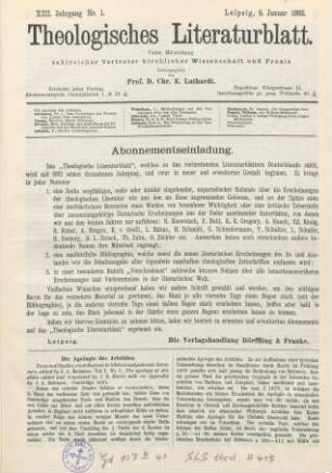 1-6 Die Apologie des Aristides