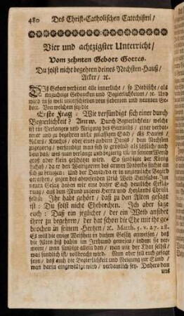 480-482, 84. Vom zehnten Gebott. Du solst nicht ...