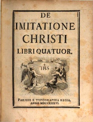 De Imitatione Christi