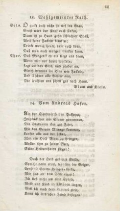 Vom Andreas Hofer