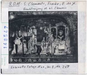 Rom: San Clemente, Grabtragung des Hl. Clemens