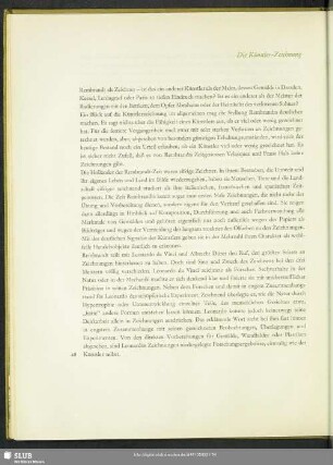 Die Künstler-Zeichnung