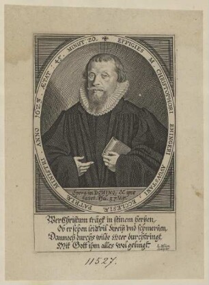 Bildnis des Christophorus Ehingerus