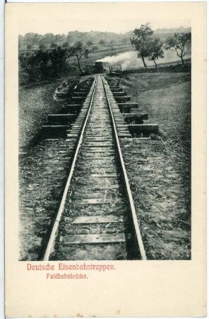 Deutsche Eisenbahntruppen Felbahnbrücke